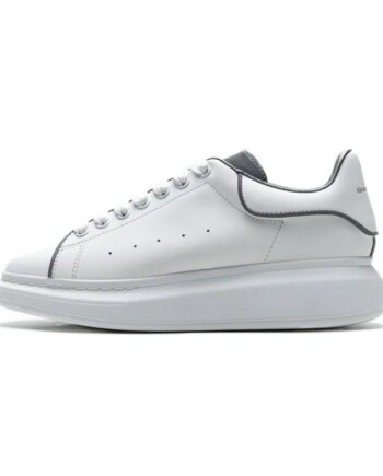 Alexander McQueen Sneaker White Grey 553770 9076