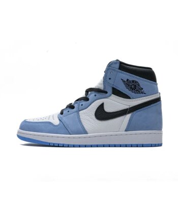 Air Jordan 1 Retro High White University Blue Black 555088-134